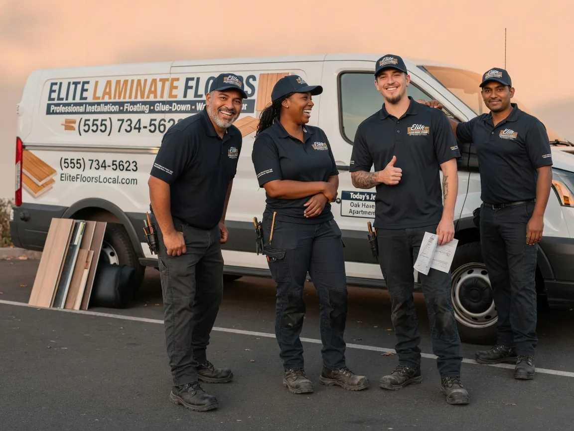 Laminate flooring installation company in Lacarne, OH